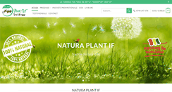 Desktop Screenshot of naturaplantif.ro